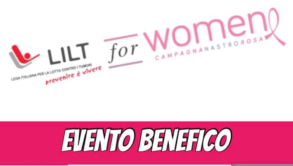 Evento benefico LILT for Women a favore della LILT di Savona